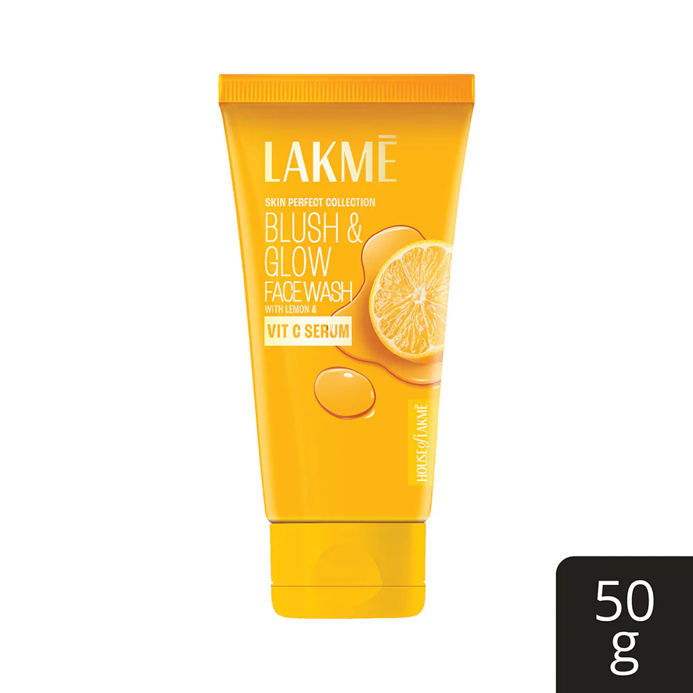 Lakmē Blush & Glow Brightening Lemon Facewash